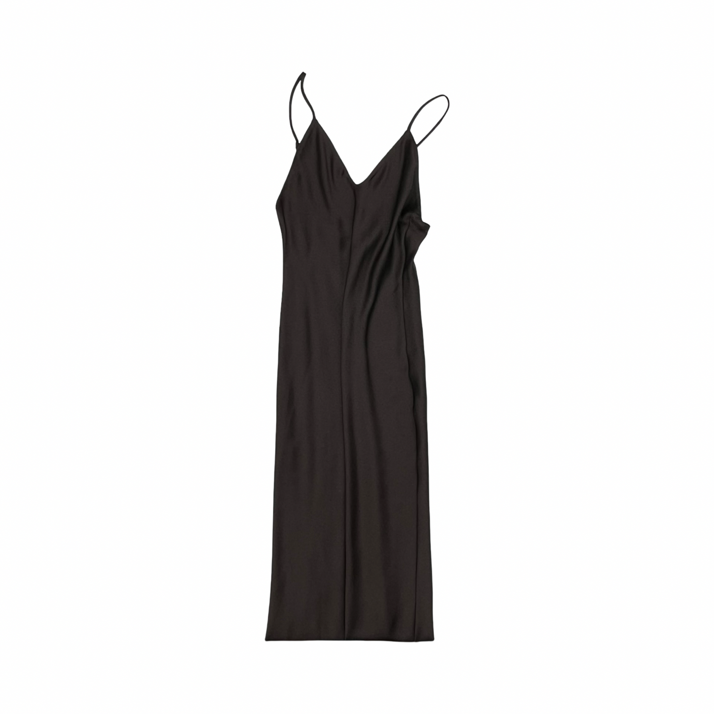 Dress Party Long By Zara In Brown, Size:M