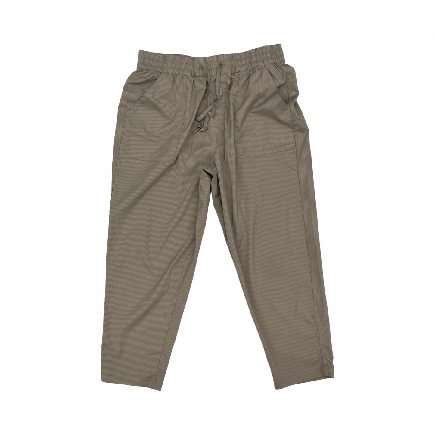 Athletic Pants By Eddie Bauer In Tan, Size:L