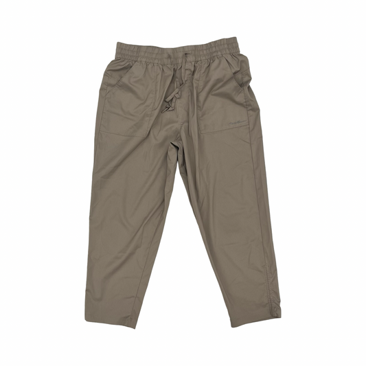 Athletic Pants By Eddie Bauer In Tan, Size:L