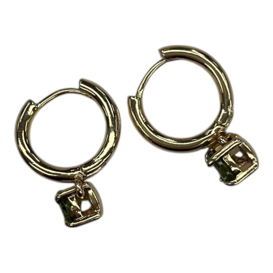 Earrings Hoop By Clothes Mentor In Gold