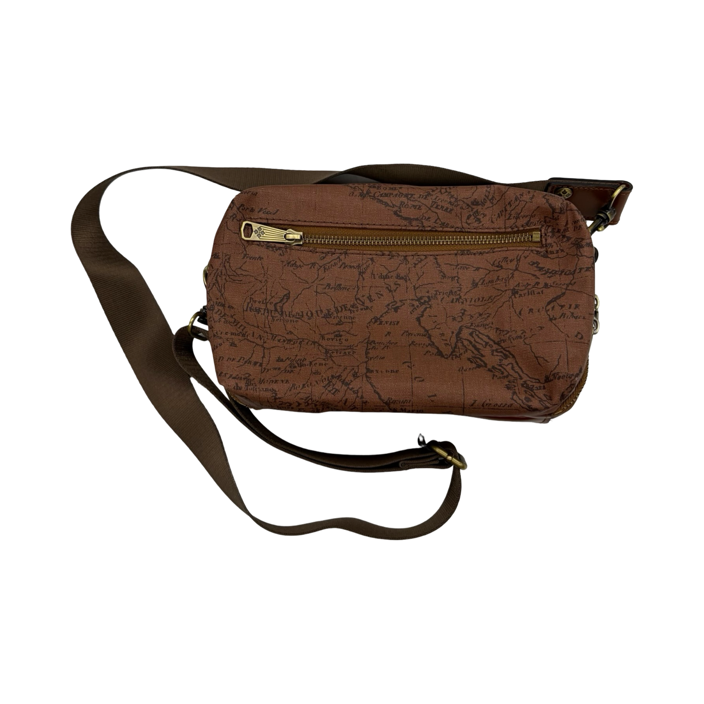 Crossbody Designer By Patricia Nash In Brown, Size:Medium