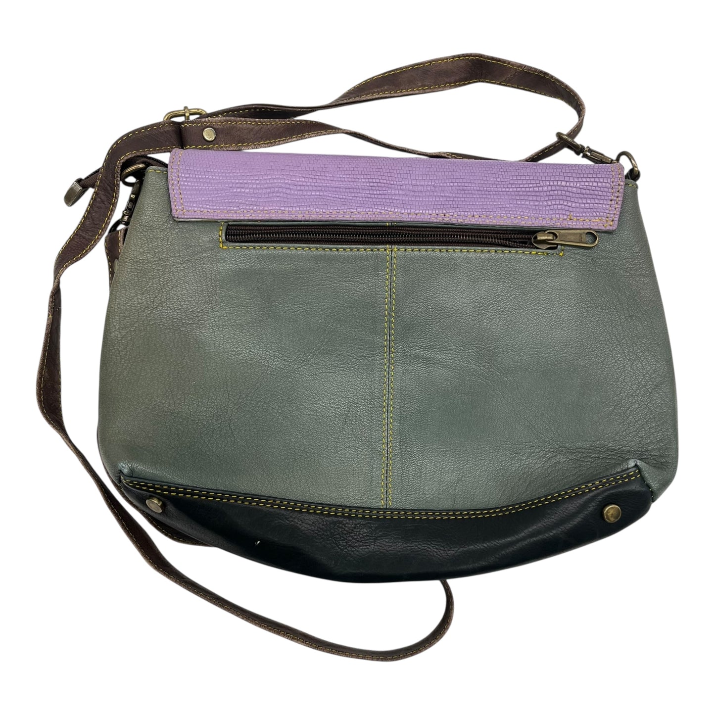 Crossbody By Clothes Mentor In Animal Print, Size:Medium