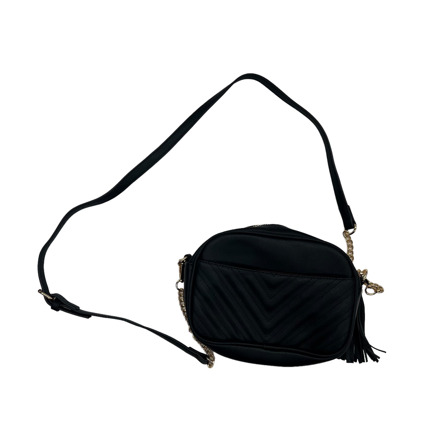 BLACK CROSSBODY by CLOTHES MENTOR Size:SMALL