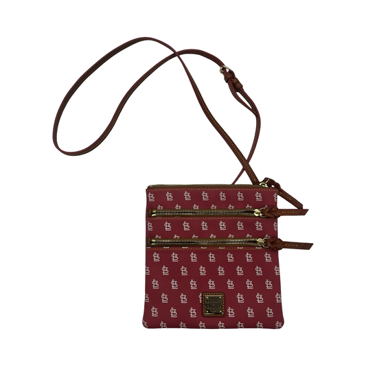 Crossbody Designer By Dooney And Bourke In Red, Size:Medium