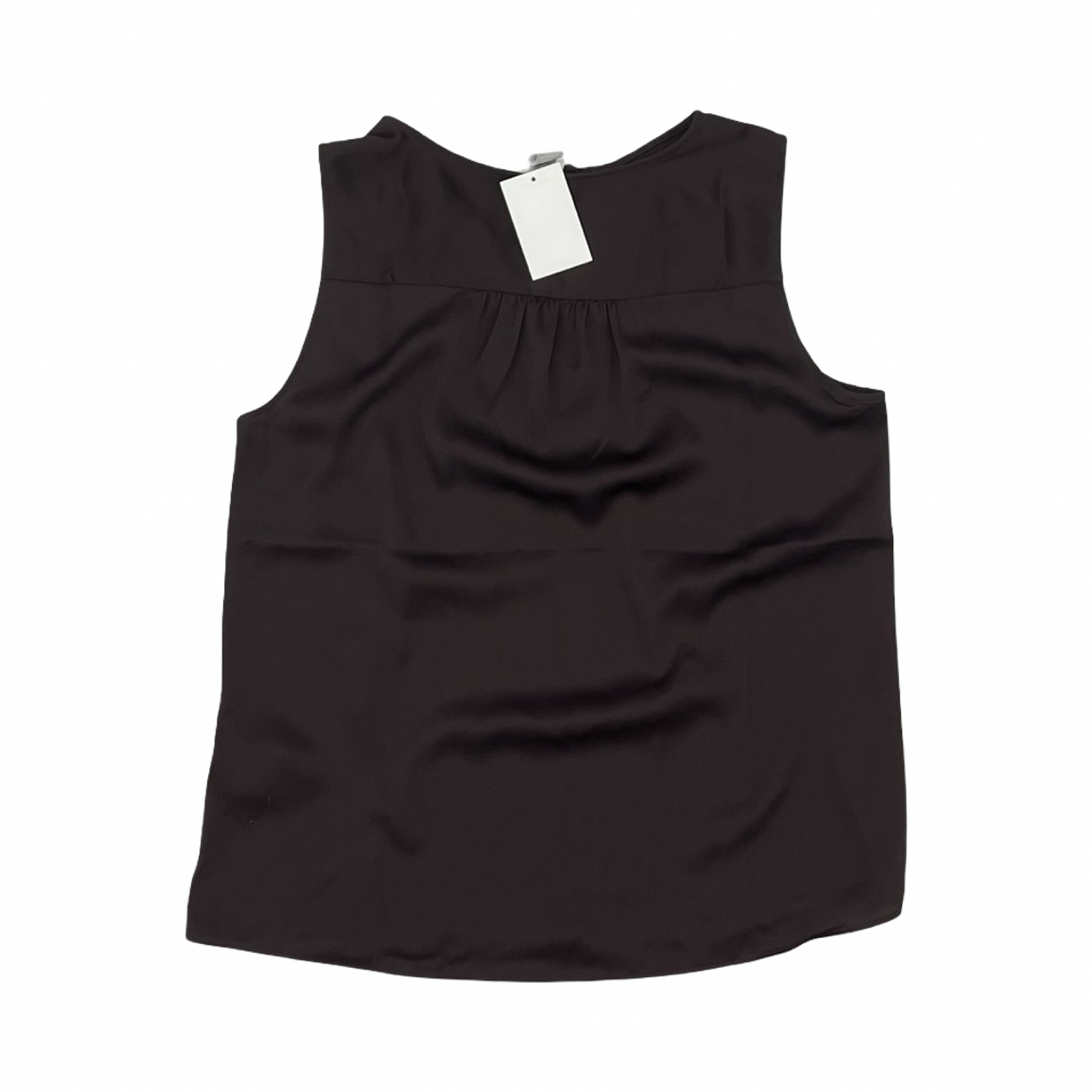 Blouse Sleeveless By H&M In Brown, Size:S