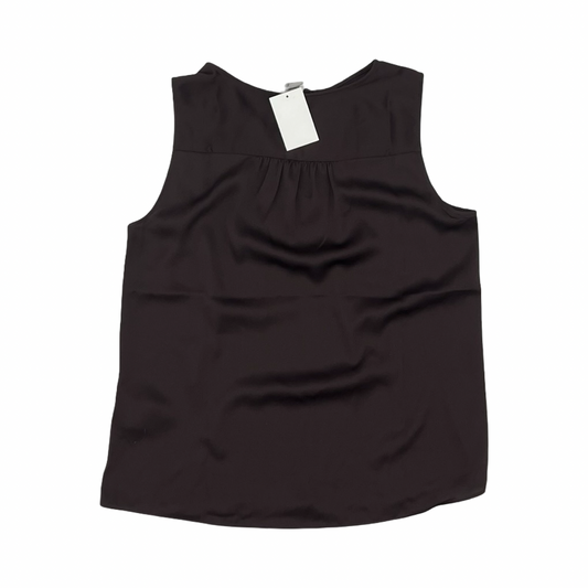 Blouse Sleeveless By H&M In Brown, Size:S