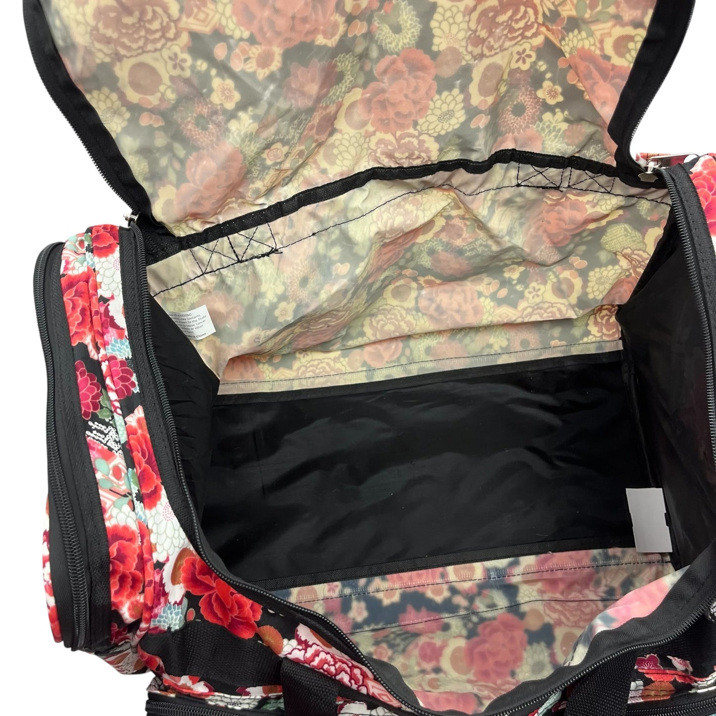 Duffle And Weekender By Clothes Mentor In Floral Print, Size:Large
