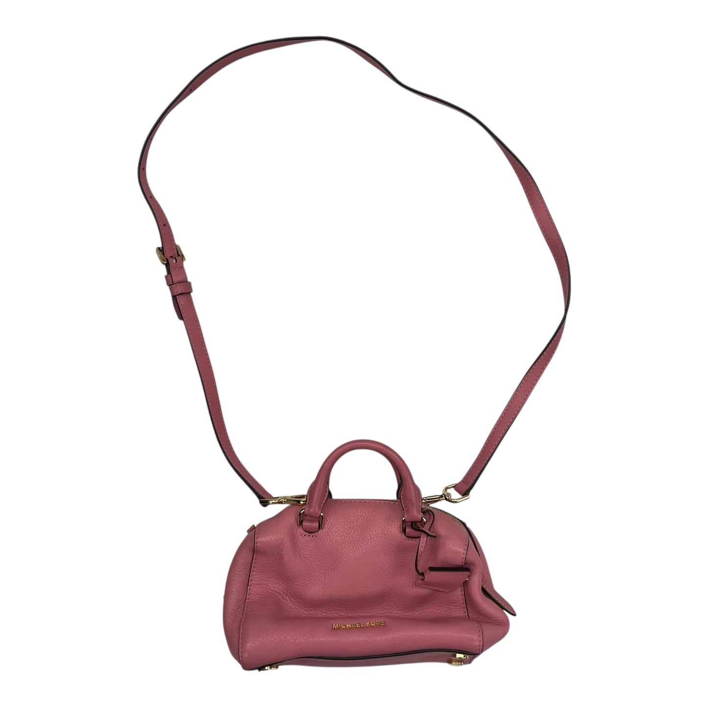 Crossbody Designer By Michael Kors In Pink, Size:Small