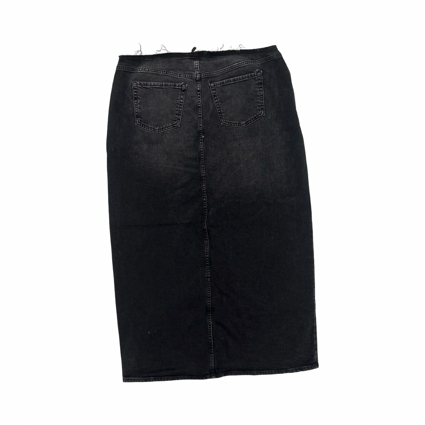 Skirt Maxi By Wild Fable In Black Denim, Size:16