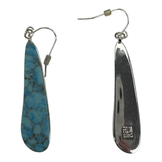 Earrings Dangle/Drop By Clothes Mentor In Blue