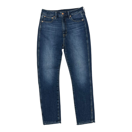 Jeans Straight By Gap In Blue Denim, Size:8