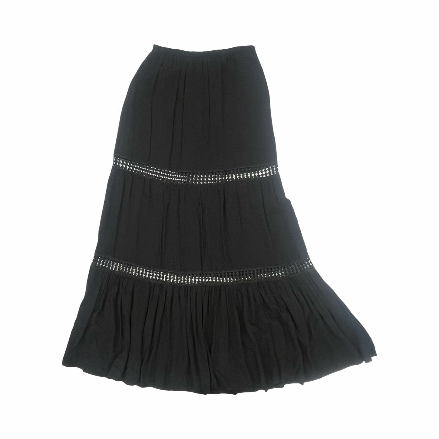 Skirt Maxi By Jack In Black, Size:L