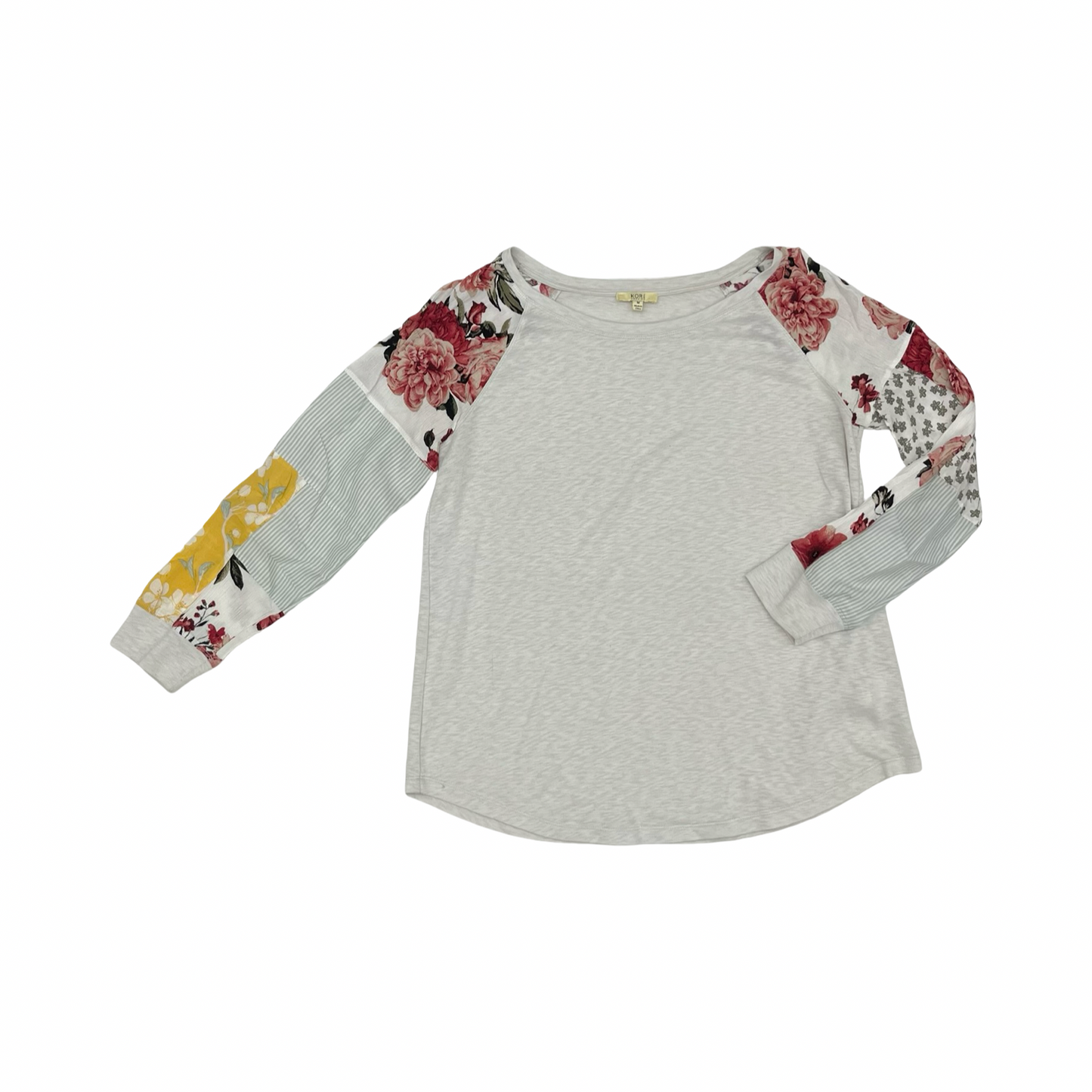 Top Ls By Kori America In Grey, Size:M