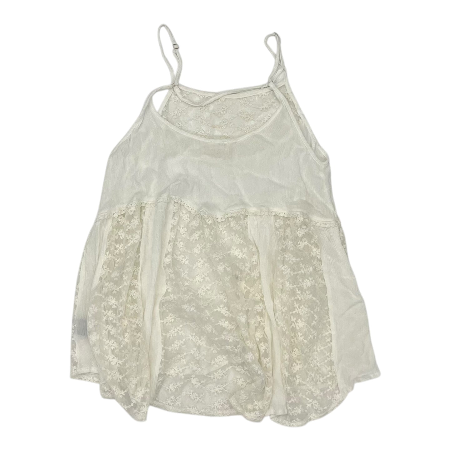 Blouse Sleeveless By Pol In Cream, Size:S