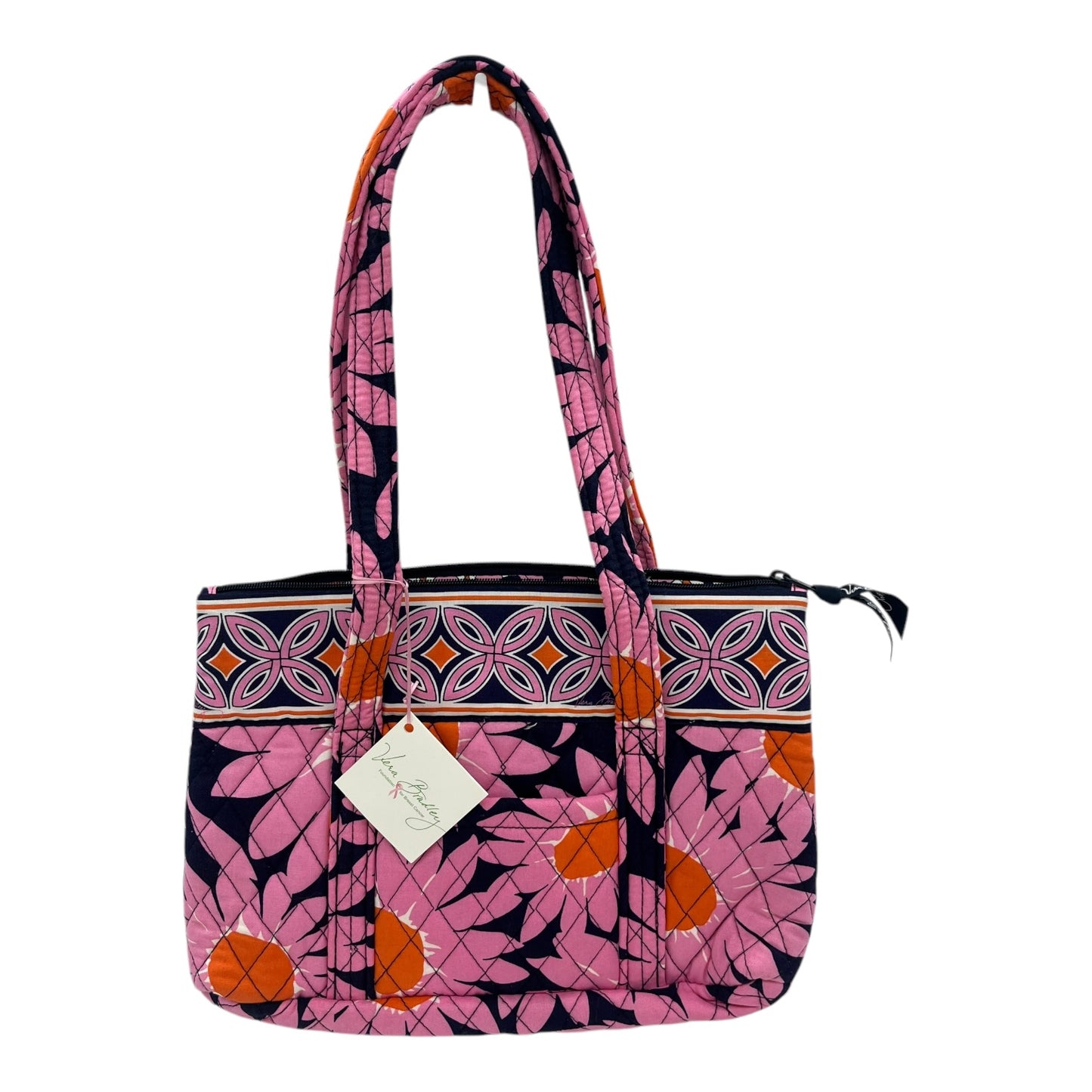 Handbag By Vera Bradley In Pink, Size:Medium