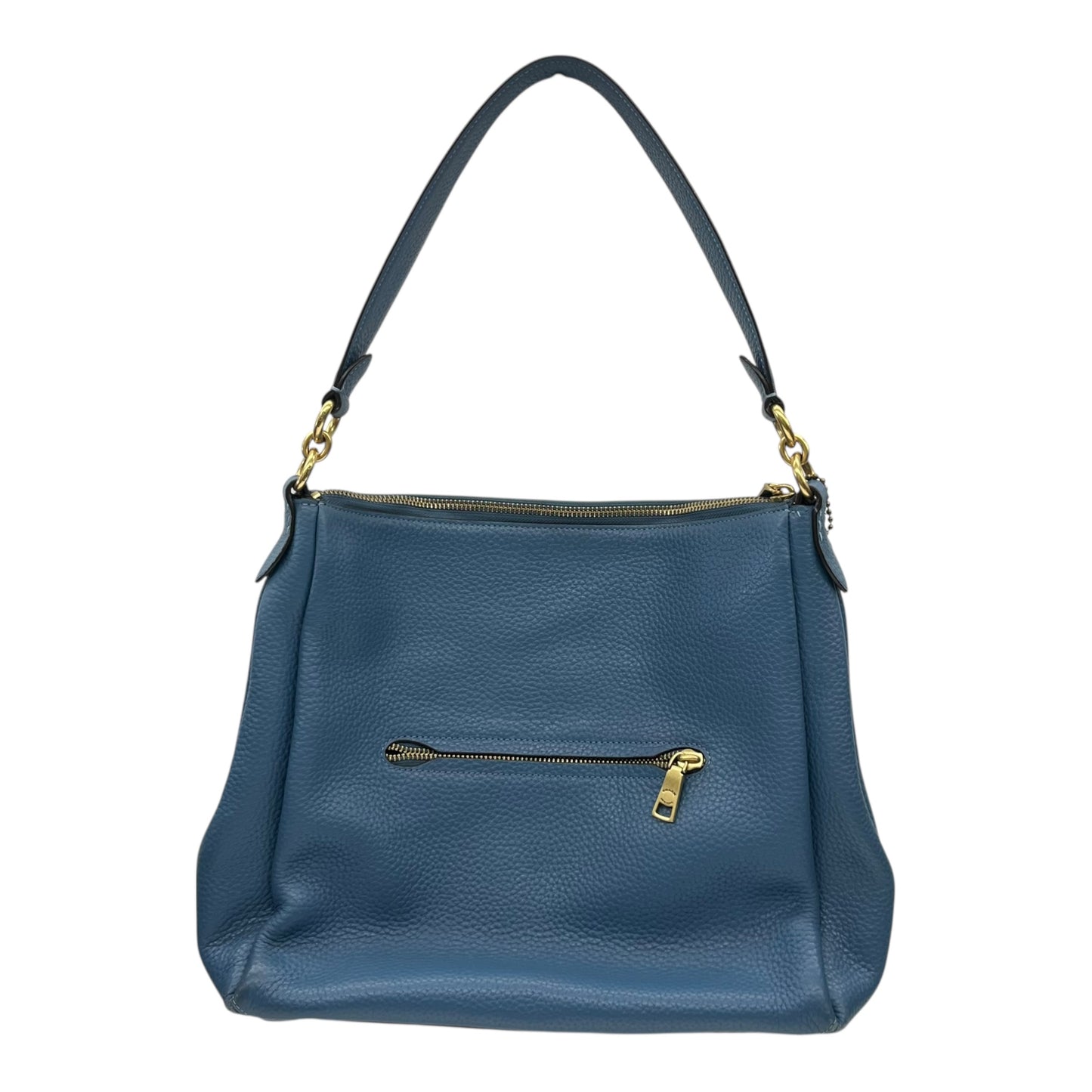 Handbag Designer By Coach In Blue, Size:Medium