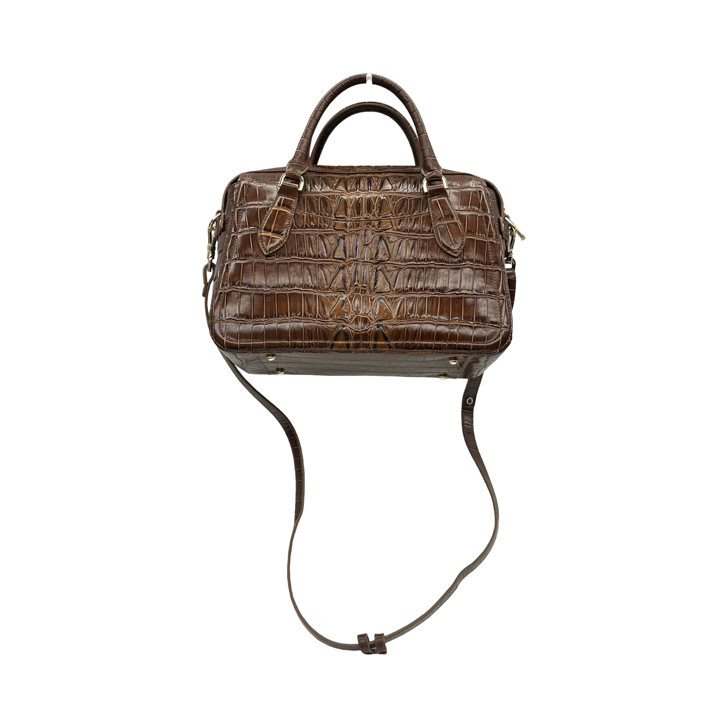 Handbag Designer By Brahmin In Brown, Size:Medium