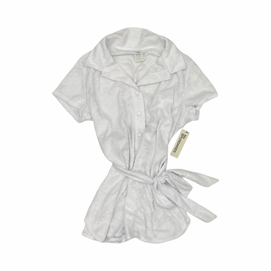 Swimwear Cover-Up By No Boundaries In White, Size:L