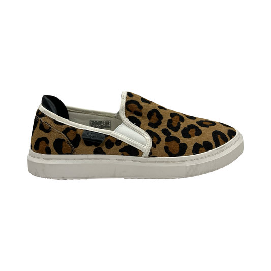 Shoes Designer By Ugg In Animal Print, Size:9.5