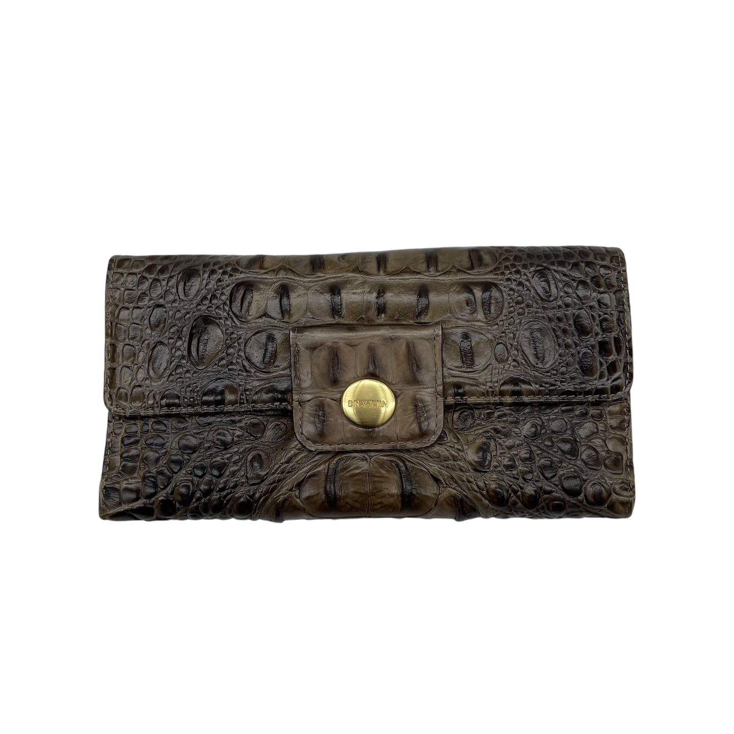 Wallet Designer By Brahmin In Brown, Size:Medium