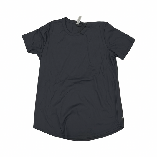 Athletic Top Ss By Zyia In Grey, Size:M
