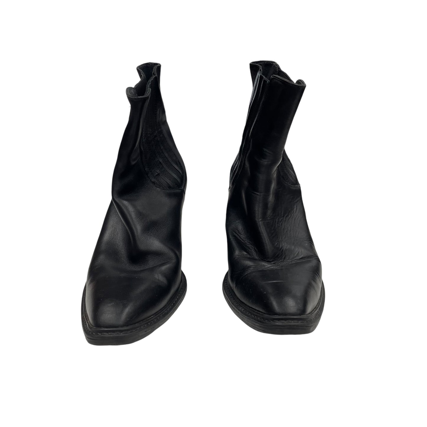 Boots Leather By Barneys Ny In Black, Size:8