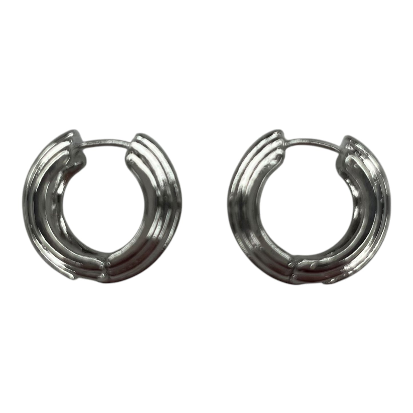 Earrings Hoop By Cmf In Silver