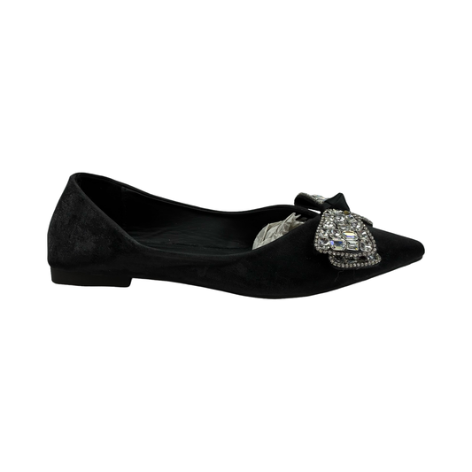 Shoes Flats By Clothes Mentor In Black, Size:7.5