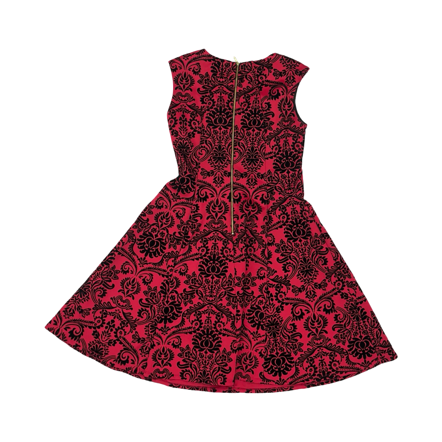 Dress Work By Roz And Ali In Black & Red, Size:6