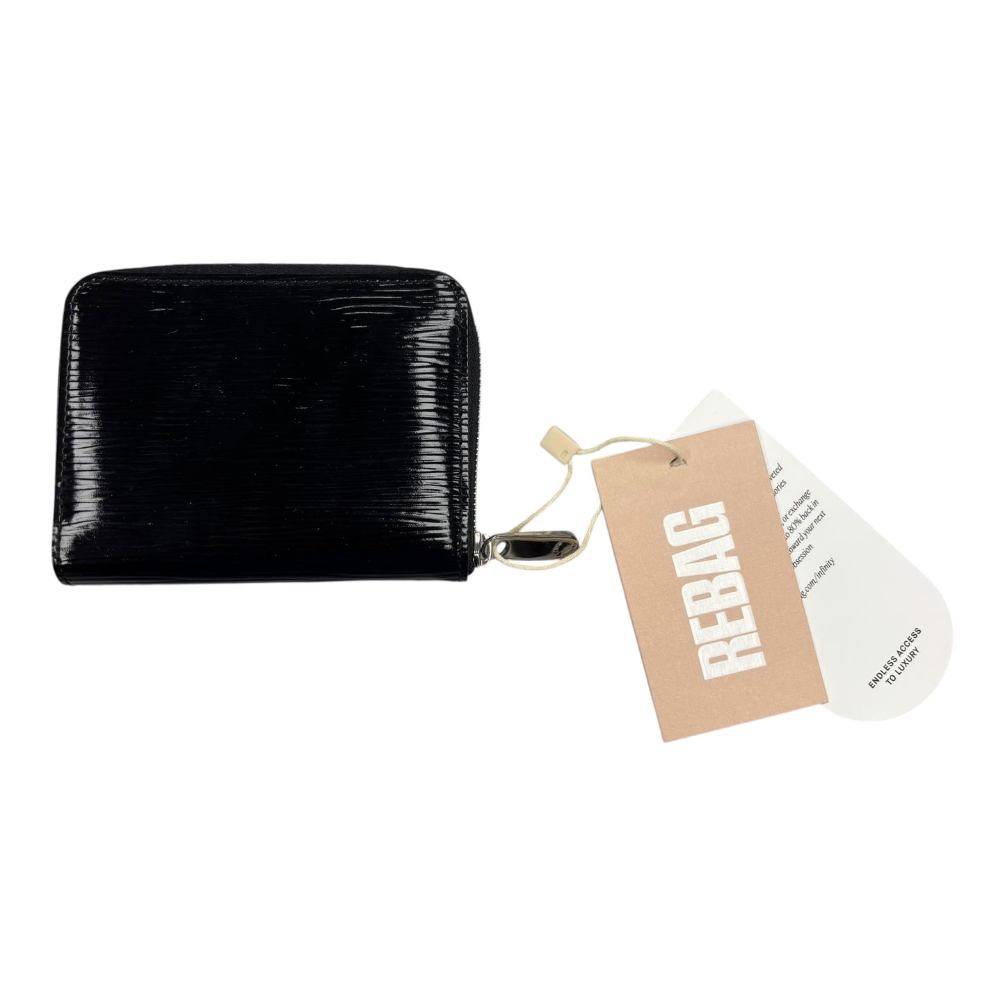 Wallet Luxury Designer By Louis Vuitton In Black, Size:Small