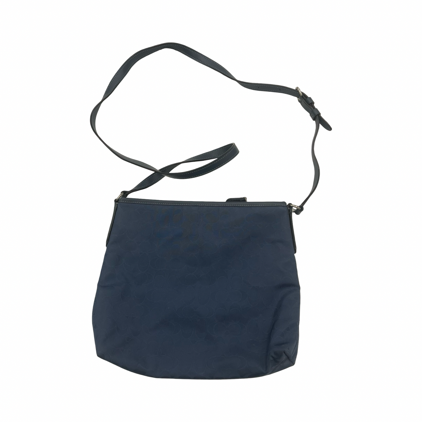Crossbody Designer By Coach In Blue, Size:Medium