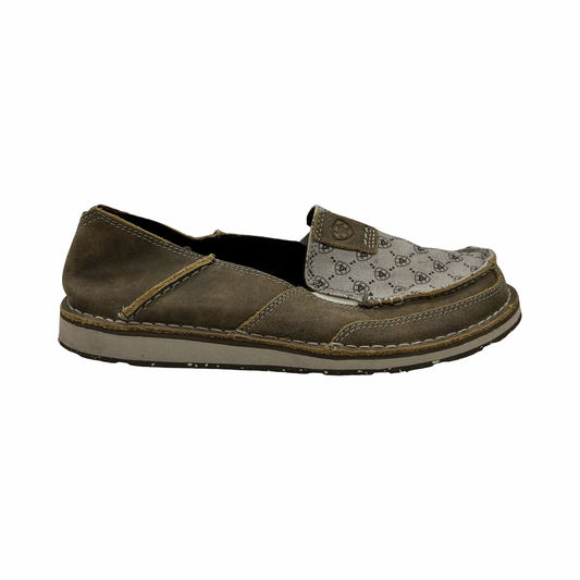 Shoes Flats By Ariat In Brown & Tan, Size:8.5
