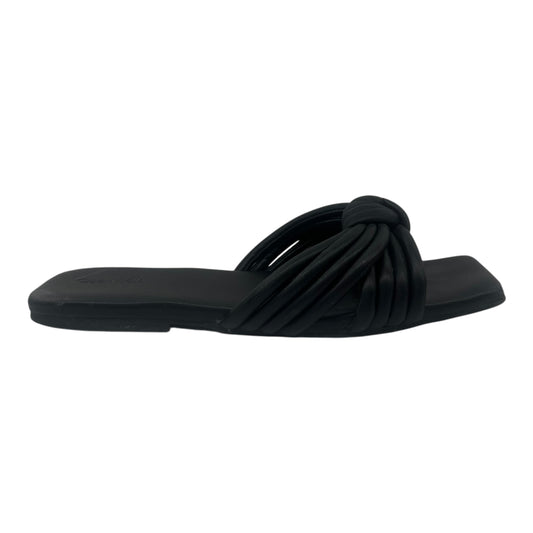 Sandals Flats By Open Edit In Black, Size:9
