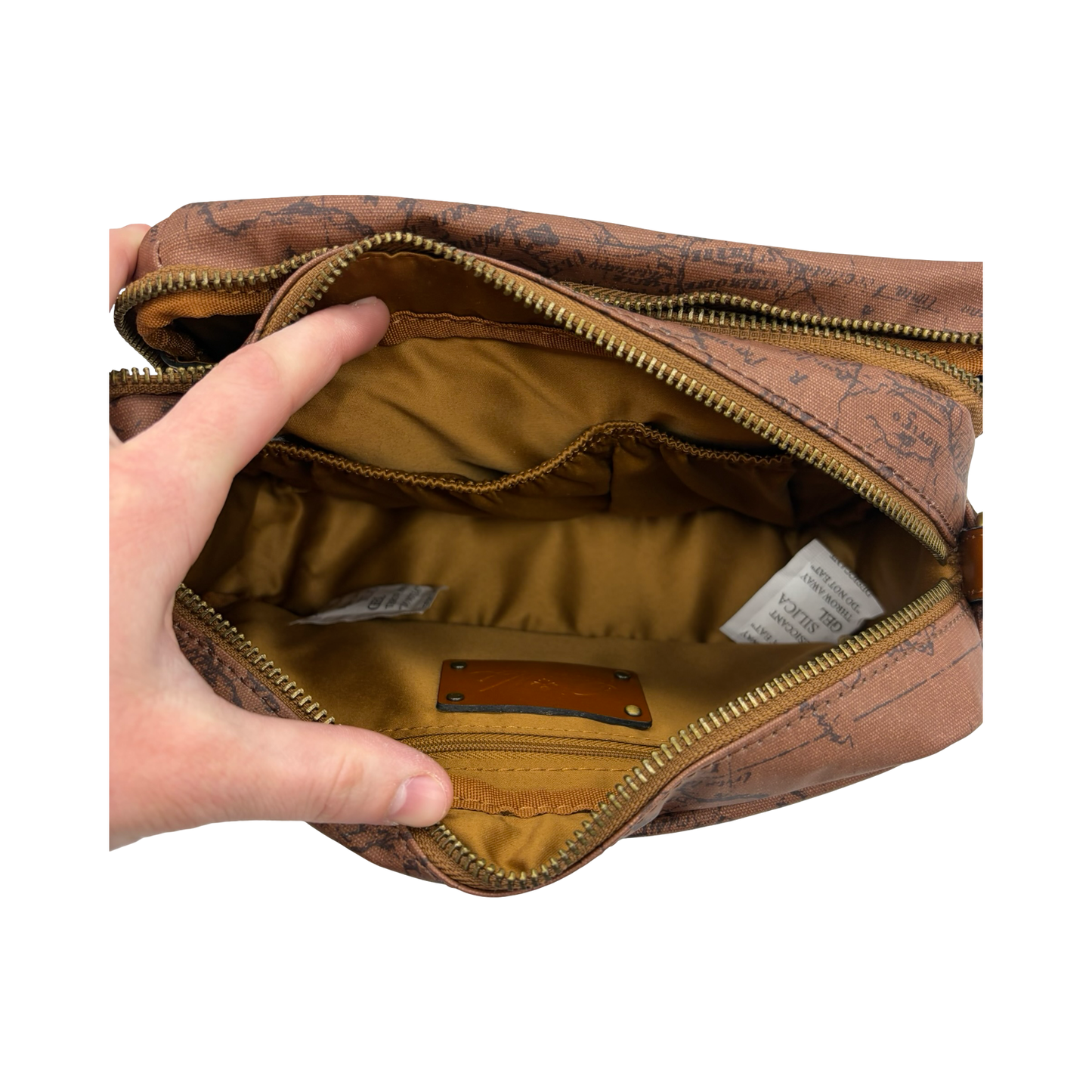 Crossbody Designer By Patricia Nash In Brown, Size:Medium