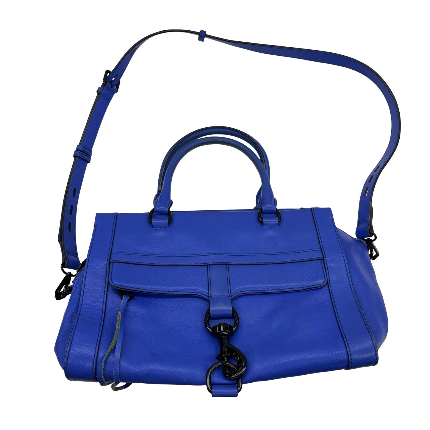 Handbag Designer By Rebecca Minkoff In Blue, Size:Medium