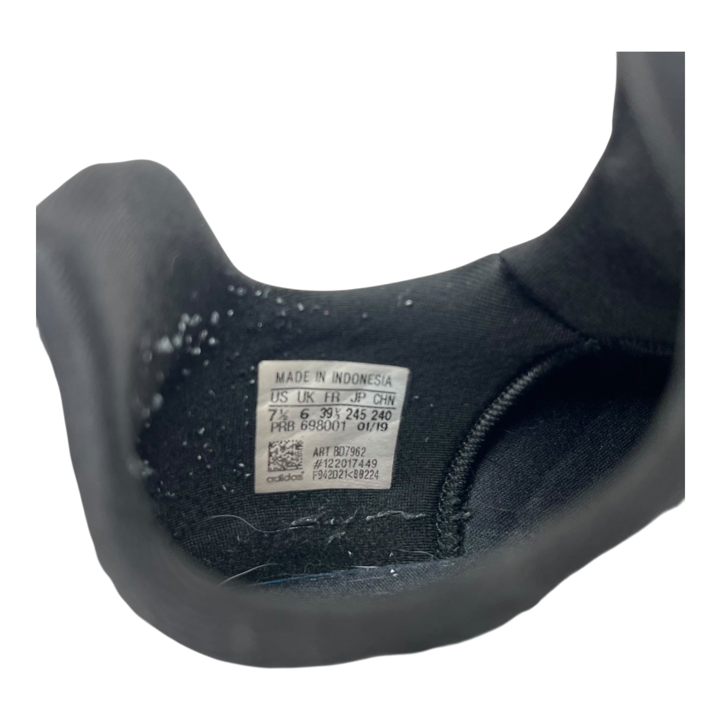 Shoes Athletic By Adidas In Black & Cream, Size:7.5