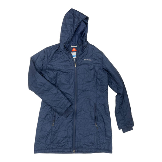 Coat Puffer & Quilted By Columbia In Navy, Size:Xl