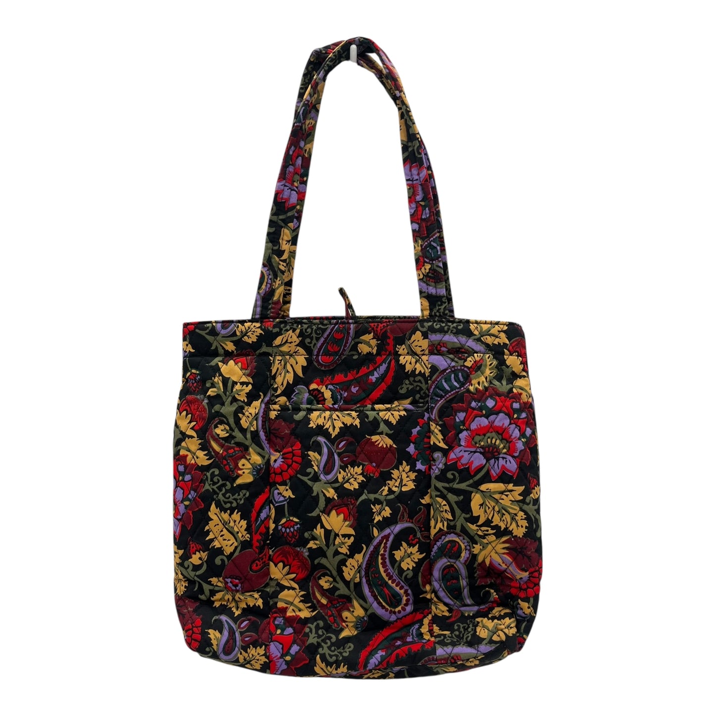 Handbag By Vera Bradley In Black & Brown, Size:Medium