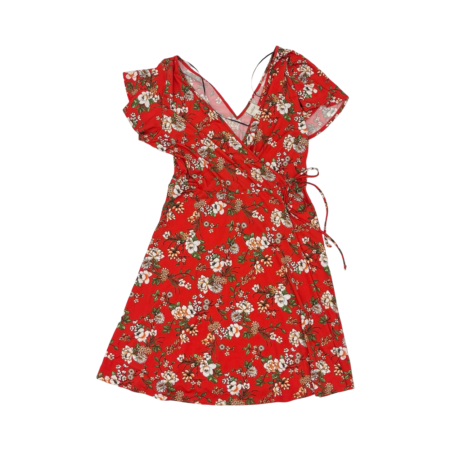 Dress Casual Short By Kaileigh In Floral Print, Size:L