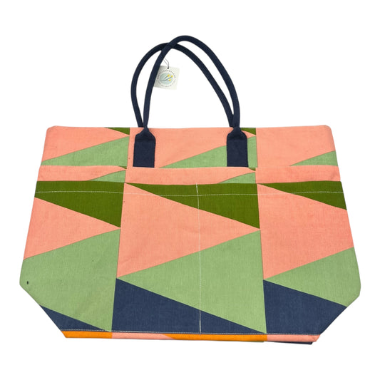 Tote By Clothes Mentor In Multi, Size:Large