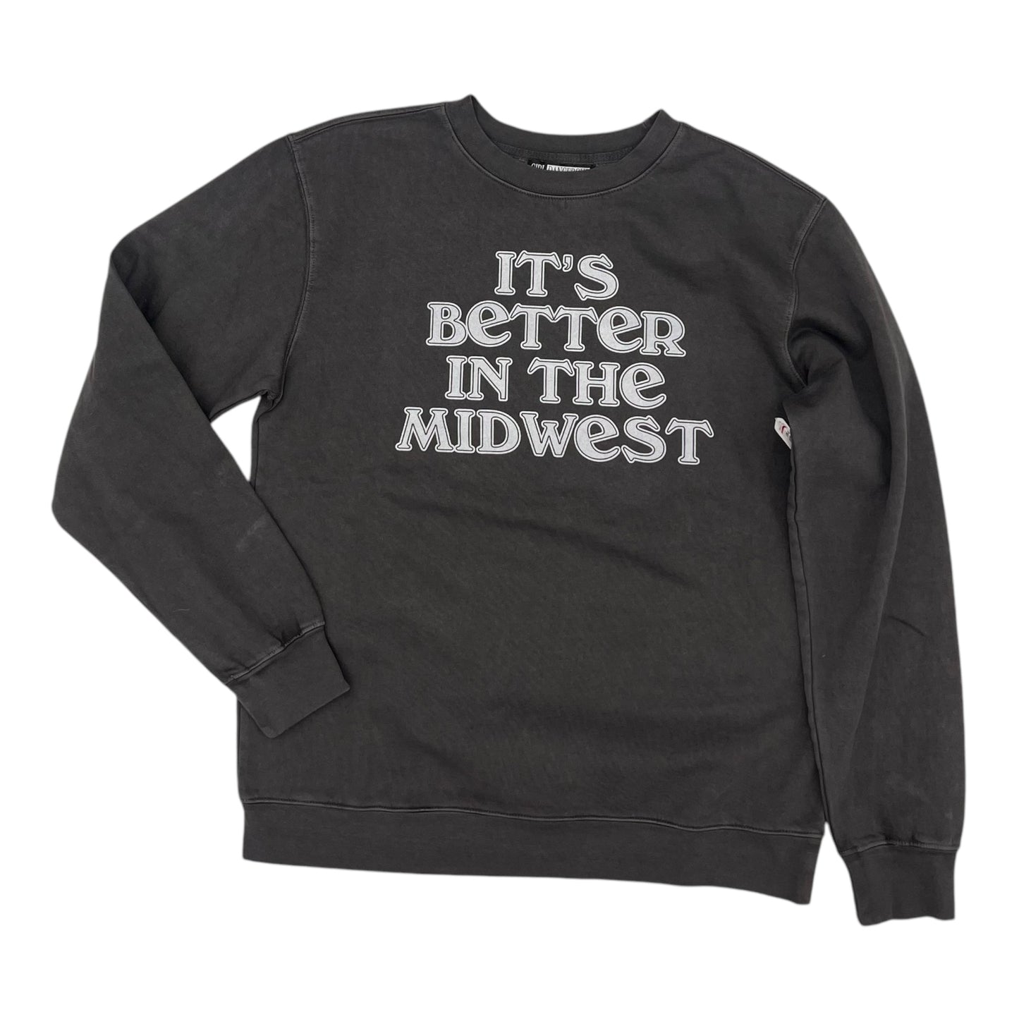 Sweatshirt Crewneck By Girl Dangerous In Grey, Size:S