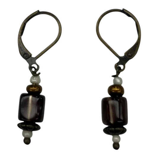 Earrings Dangle/Drop By Clothes Mentor In Bronze