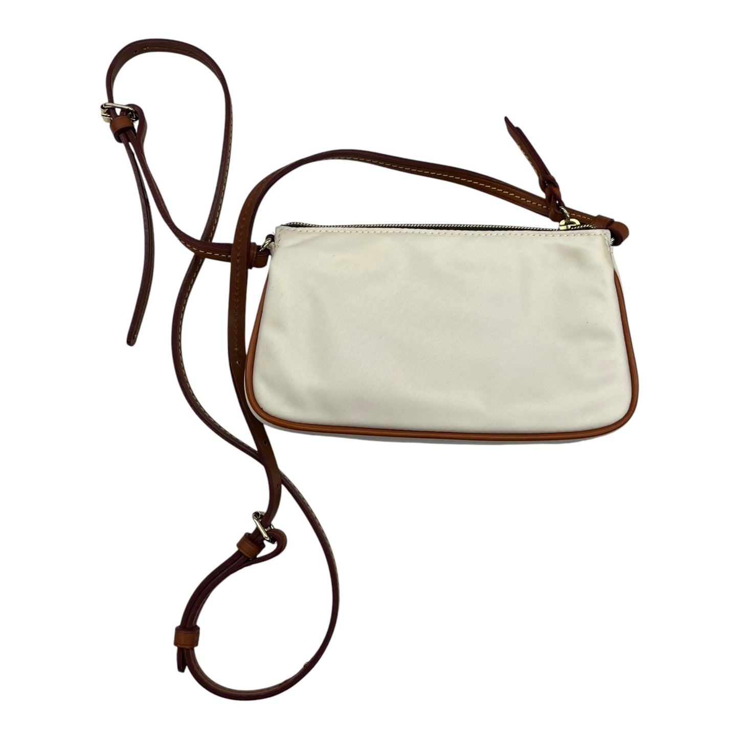 Crossbody Designer By Dooney And Bourke In Cream, Size:Small