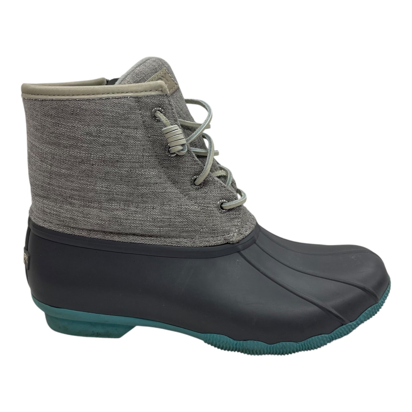 Boots Rain By Sperry In Grey, Size:8.5