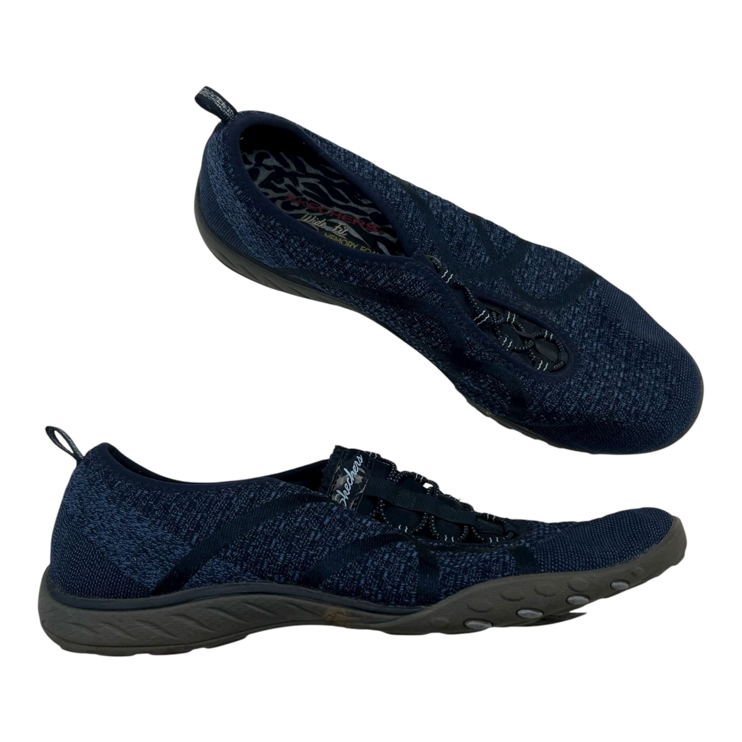 Shoes Flats By Skechers In Blue, Size:11