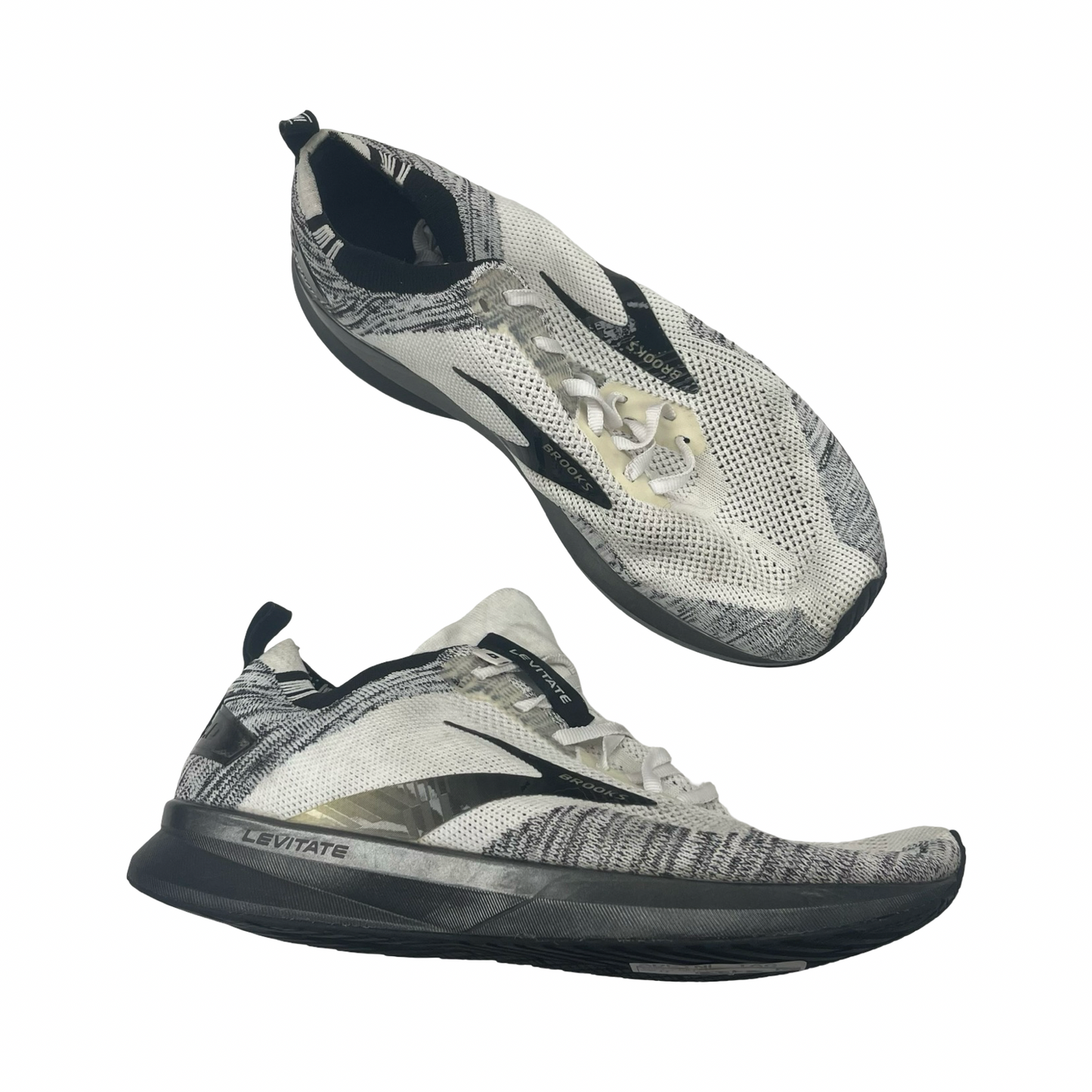 Shoes Athletic By Brooks In Black & Grey, Size:11