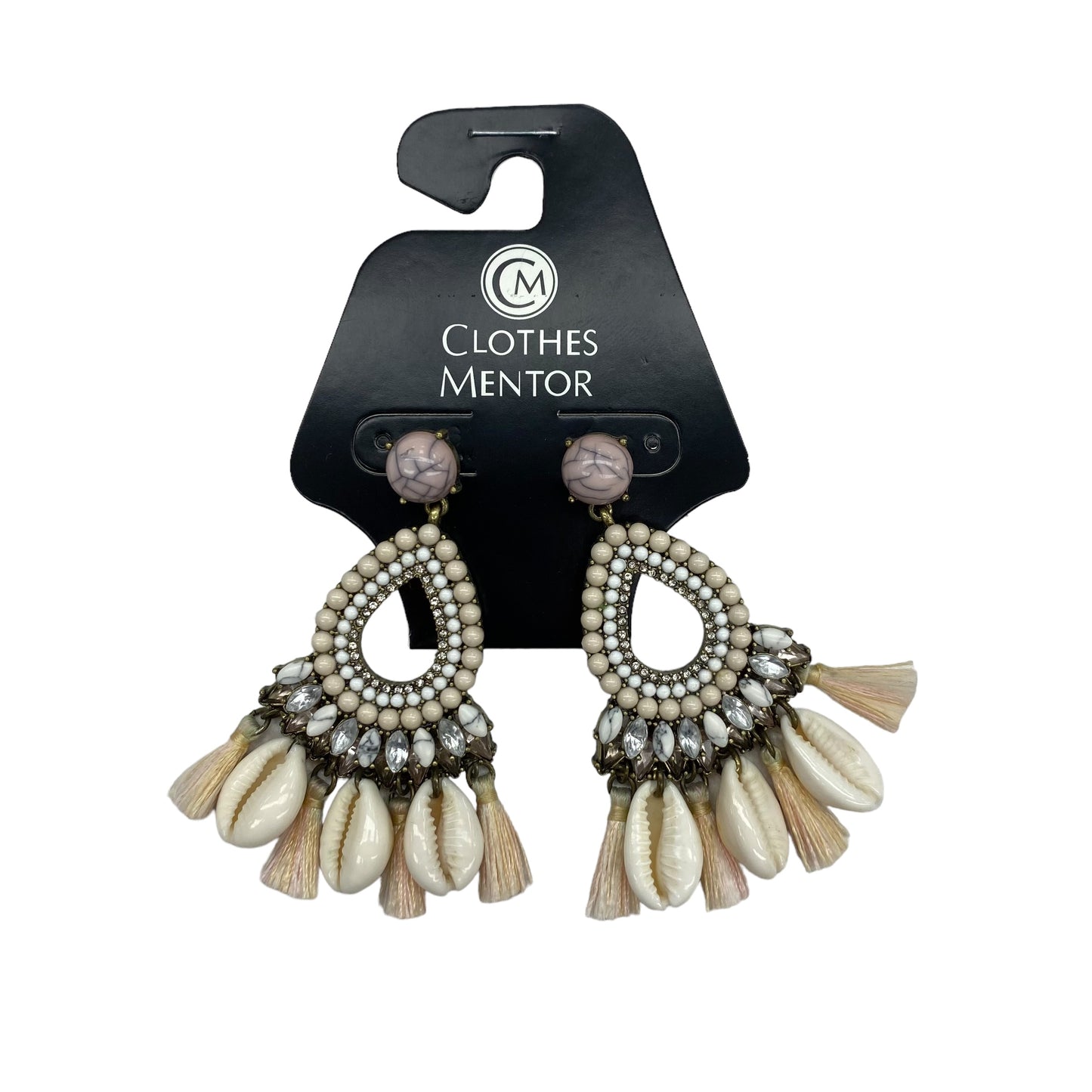 CREAM EARRINGS DANGLE/DROP by BAUBLEBAR