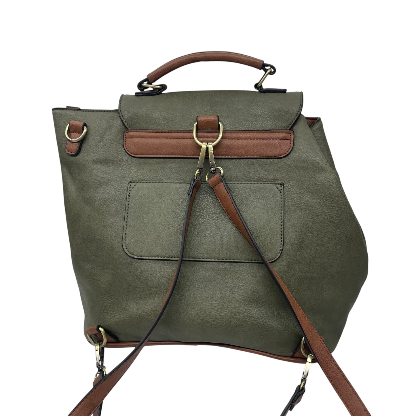 Backpack By Clothes Mentor In Green