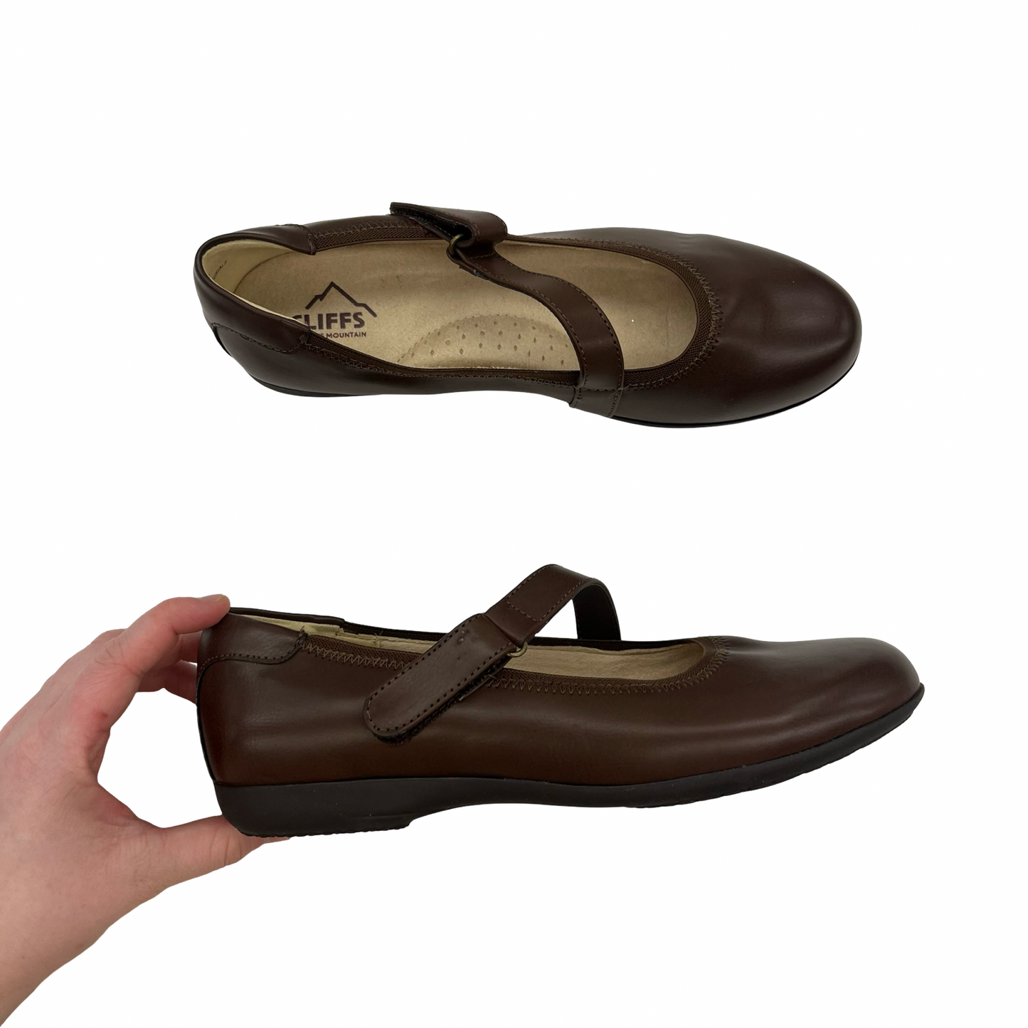 Shoes Flats By Cliffs By White Mountain In Brown, Size:8.5