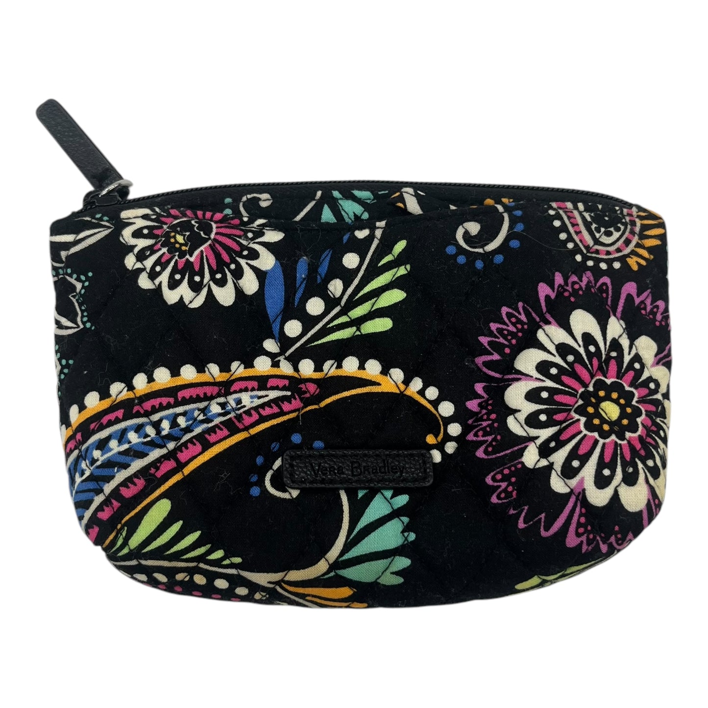 Makeup Bag By Vera Bradley In Black, Size:Small